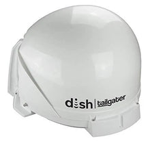KING DISH® Tailgater® Satellite TV Antenna Bundle w/DISH® Wally® HD Receiver & Cables