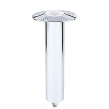 Lee's 0° Stainless Steel Swivel Base Flush Mount Rod Holder - Medium - 2" OD X 6.5" Tube f/ Small Bent Butts