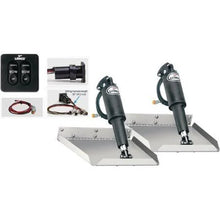 Lenco 12" x 12" Edge Mount Trim Tab Kit w/Double Rocker Switch Kit