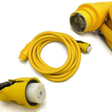 Marinco CS503-25 EEL 50A 125V Shore Power Cordset - 25' - Yellow