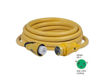 Marinco CS503-25 EEL 50A 125V Shore Power Cordset - 25' - Yellow