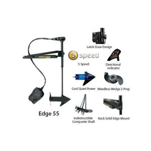 Minn Kota Edge 55 - Latch & Door - Foot Control - 12V-55lb-45"