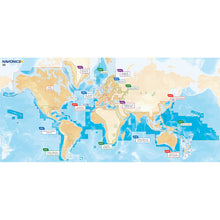 Navionics Navionics+ Updates Flexible Coverage World - microSD