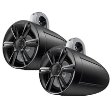 Pioneer 7.7" 250W IPX7® Tower Speaker w/RGB LED Lighting - Max Sports Grill - Black