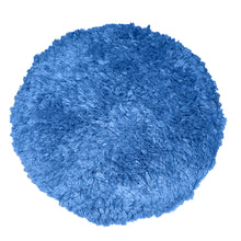 Presta Blue Blended Wool 9" Double-Sided Quick Connect Polishing Pad