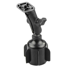 RAM Mount RAM® Stubby™ Cup Holder Mount w/Diamond Plate