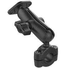 RAM Mount RAM® Torque™ 3/4" - 1" Diameter Handlebar/Rail Base with 1" Ball, Medium Arm and Diamond Ball Base
