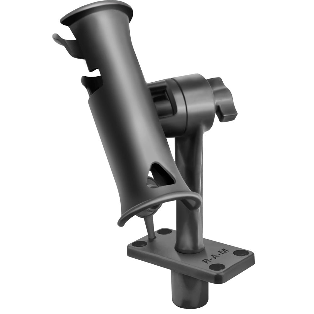 RAM Fishing Rod Holder with Flush Mounting Base (RAM-114-FU) (sku 54663)