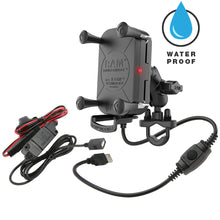 RAM Mount Tough-Charge™ Waterproof Wireless Charging Motorcycle Mount