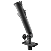 RAM Mount Tough-Tube Fishing Rod Holder w/3" Length Spline Post & Flush Mounting Base