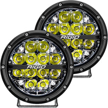 RIGID Industries 360-Series 6" LED Off-Road Fog Light Spot Beam w/White Backlight - Black Housing
