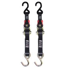 Rod Saver Rubber Ratchet Tie-Down - 1" x 3' - Pair