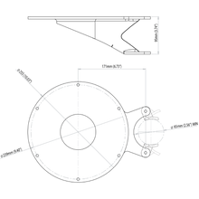 Scanstrut Camera Mast Mount f/FLIR M300 Series