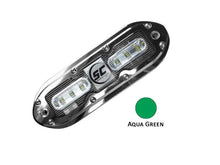 Shadow-Caster SCM-6 LED Underwater Light w/20' Cable - 316 SS Housing - Aqua Green