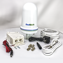 Shakespeare SeaWatch® 4" Marine TV Antenna - 12VDC - 110VAC