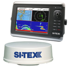 SI-TEX NavStar 12R GPS Chartplotter, Sonar, Radar System w/MDS-12 Radar