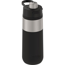 Thermos Guardian Collection Stainless Steel Hydration Bottle - 18oz - Hot 5 Hours/Cold 14 Hours - Stainless Steel & Black
