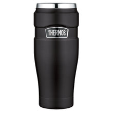 Thermos Stainless King™ Vacuum Insulated Travel Tumbler - 16 oz. - Stainless Steel/Matte Black