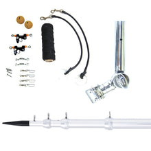 Tigress T-Top Clamp-On Telescoping System - 1-1/2" - Silver