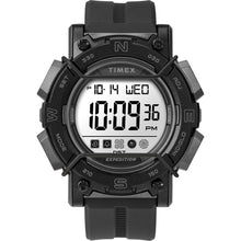 Timex Expedition Digital Face 47mm - White Screen w/Black Resin Strap