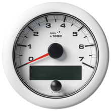 Veratron 3-3/8" (85MM) OceanLink® NMEA 2000® Tachometer - 7000 RPM - White Dial & Bezel
