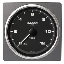 Veratron 4-3/8" (110mm) AcquaLink® Speed Over Ground 12 Knots - 12/24V - Black Dial & Bezel