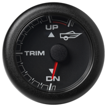 Veratron 52MM (2-1/16") OceanLink Engine Trim Gauge - Black Dial & Bezel