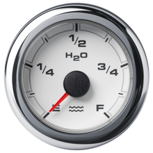 Veratron 52MM (2-1/16") OceanLink Fresh Water Empty Gauge - White Dial & Bezel