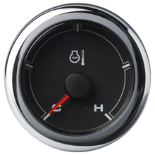Veratron 52MM (2-1/16") OceanLink Coolant Temperature Gauge (250°F) - Black Dial & Bezel