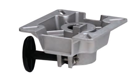 Attwood SWIVL-EZE LakeSport 2-3/8" Seat Mount w/Friction Control - Aluminum