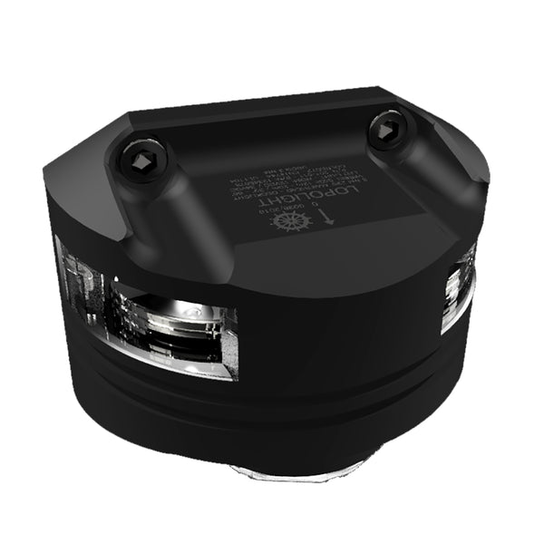 Lopolight Masthead Light w/6W Decklight 3nm - 15M Cable - Black Housing