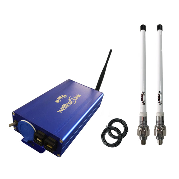 Glomex WeBBoat&reg; Link Ext Single SIM 4G/WiFi Indoor Unit Coastal &amp; Ocean Internet System - Extended Range Kit f/North America
