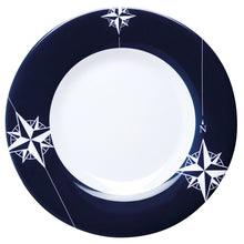 Marine Business Melamine Non-Slip, Flat, Round Dinner Plate - NORTHWIND - 10&quot; Set of 6