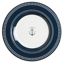 Marine Business Melamine Round Dessert Plate - SAILOR SOUL - 7&quot; Set of 6