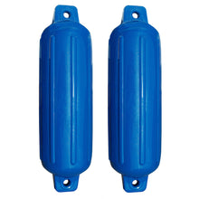 Taylor Made 5&quot; Boat Gard Fender w/No Rope - Blue *2-Pack