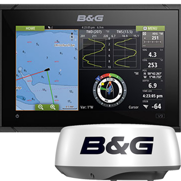 B&amp;G Vulcan 9 Radar Bundle w/HALO20 Radar