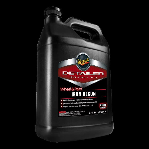 Meguiar's Wheel &amp; Paint Iron DECON - Pro-Strength Iron Remover - 1 Gallon