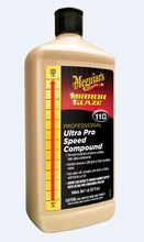 Meguiar&#39;s Mirror Glaze Ultra Pro Speed Compound - Heavy Cut, High Gloss - 32oz