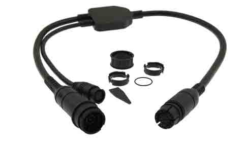 Raymarine Y Adapter Cable 9-Pin to 8 and 7 Pin