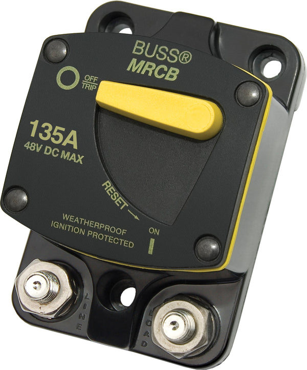 Blue Sea 7147 - 187-Series 135 Amp Circuit Breaker Surface Mount