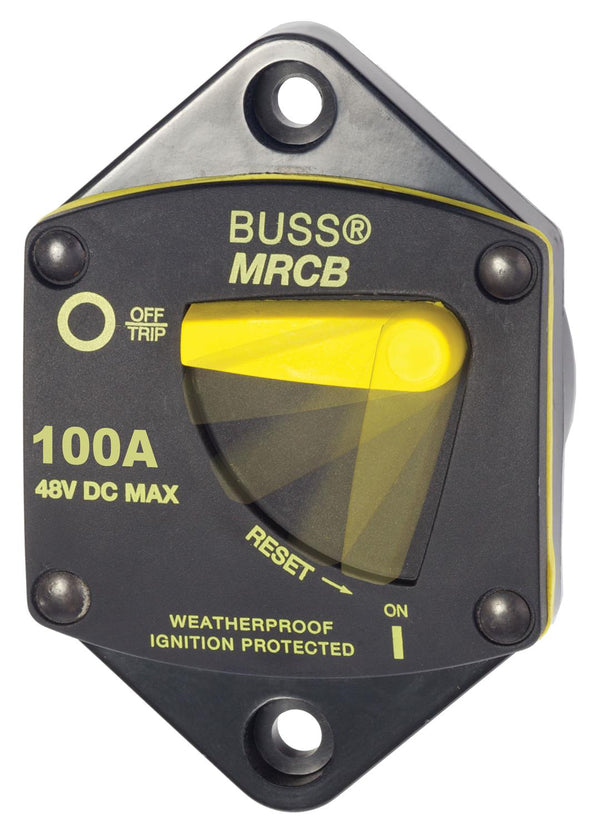 Blue Sea 7044 - 187-Series 100 Amp Circuit Breaker Panel Mount