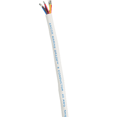 Ancor 20/8 100' Spool Tinned Copper Signal Cable
