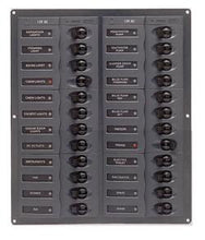 BEP 905NMV 24 Way DC Circuit Breaker Panel Vertical