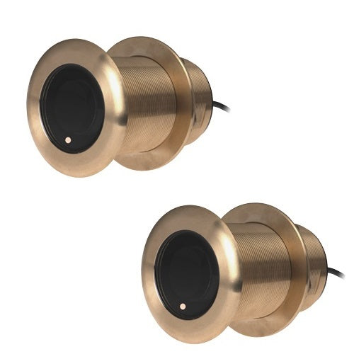 Raymarine B75LH 12DEG Pair Thru Hull Chirp Transducers