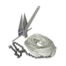 Lewmar 10LB LFX Anchoring Kit with 15' 5/16 G4 Chain 200' 5/8 8-Plait Line