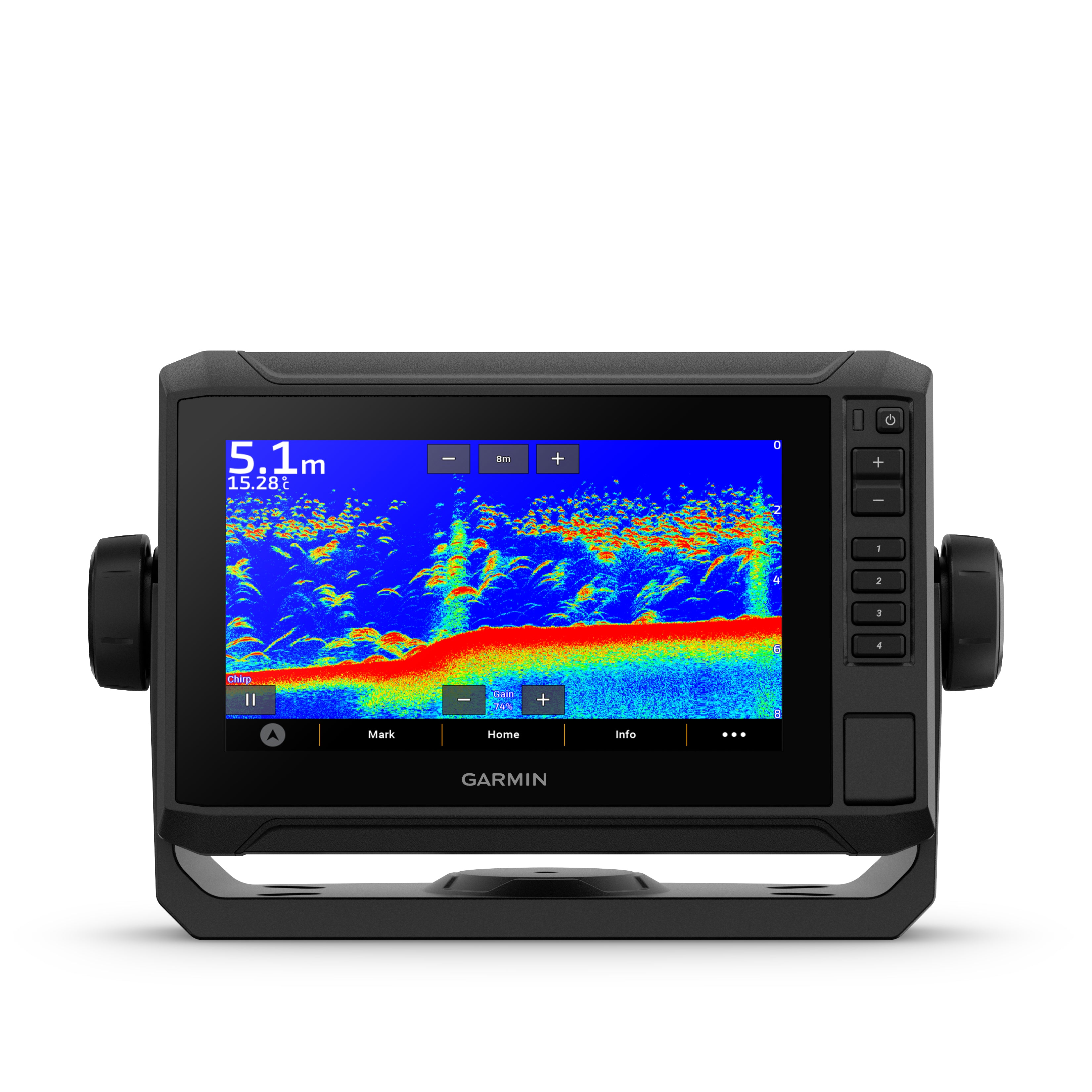 "Garmin ECHOMAP UHD2 72sv Worldwide Basemap With GT54 Transducer" NVN