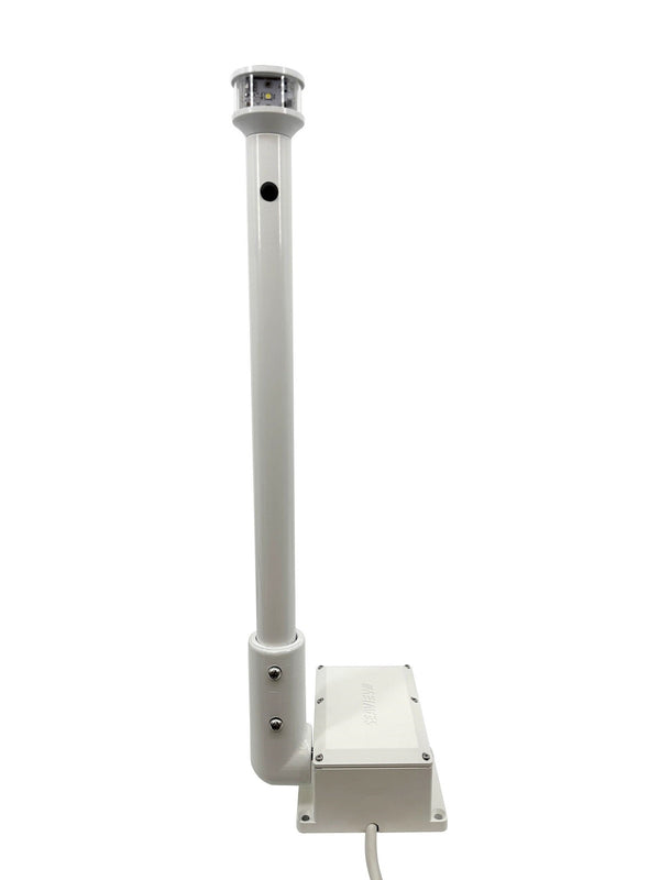 Seaview 12 Light Post Electrically Folding Requires Light Bar Top