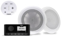 Fusion MS-RA60KCW Bundle MS-RA60 Stereo with ARX70W Pair EL Classic 6.5 Speakers