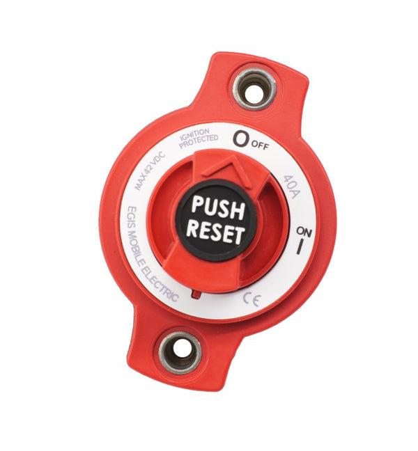 EGIS 40A Mini Breaker Disconnect Switch Panel Mount