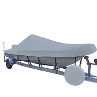 Carver Sun-DURA&reg; Styled-to-Fit Boat Cover f/22.5' V-Hull Center Console Shallow Draft Boats - Grey